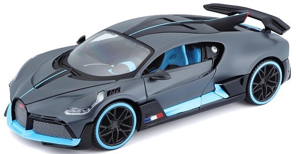 Maisto - Bugatti Divo, grigio scuro, 1:24
