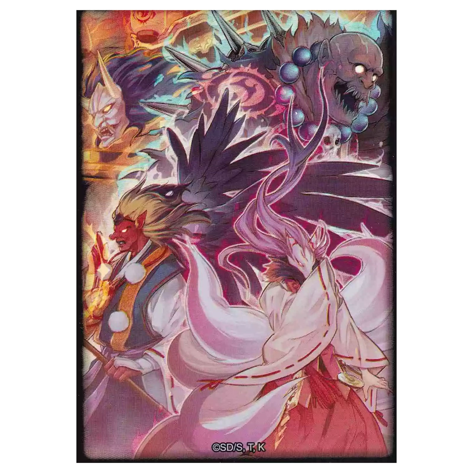 70 Bustine protettive Mayakashi Metamorphosis Sleeves Yu-Gi-Oh! Japanese Size 63 x 90 mm