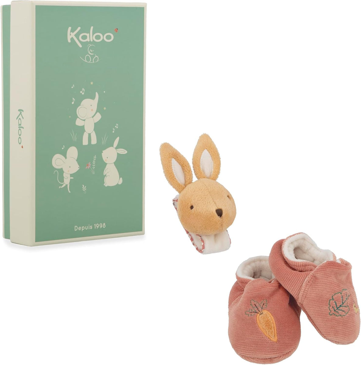BRACCIALETTO E SCARPINE SONORI CONIGLIO