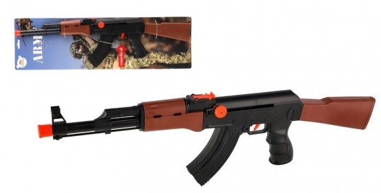 Pistola mitragliatrice ARMY in plastica per allungamento