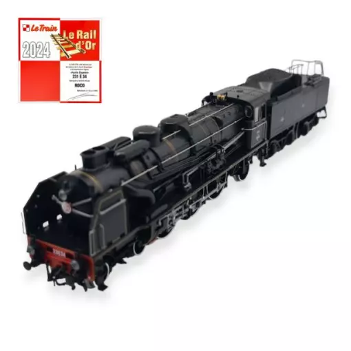 231 E 34 ACC SON locomotiva a vapore - ROCO 78040 - HO : 1/87 - SNCF