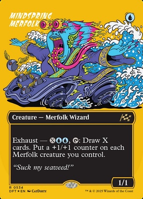 Mindspring Merfolk Aetherdrift      Foil