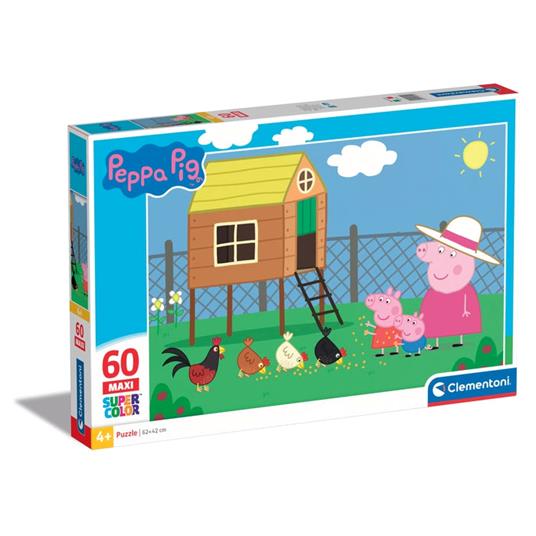 26590  - Maxi Puzzle 60 pezzi  - Peppa Pig