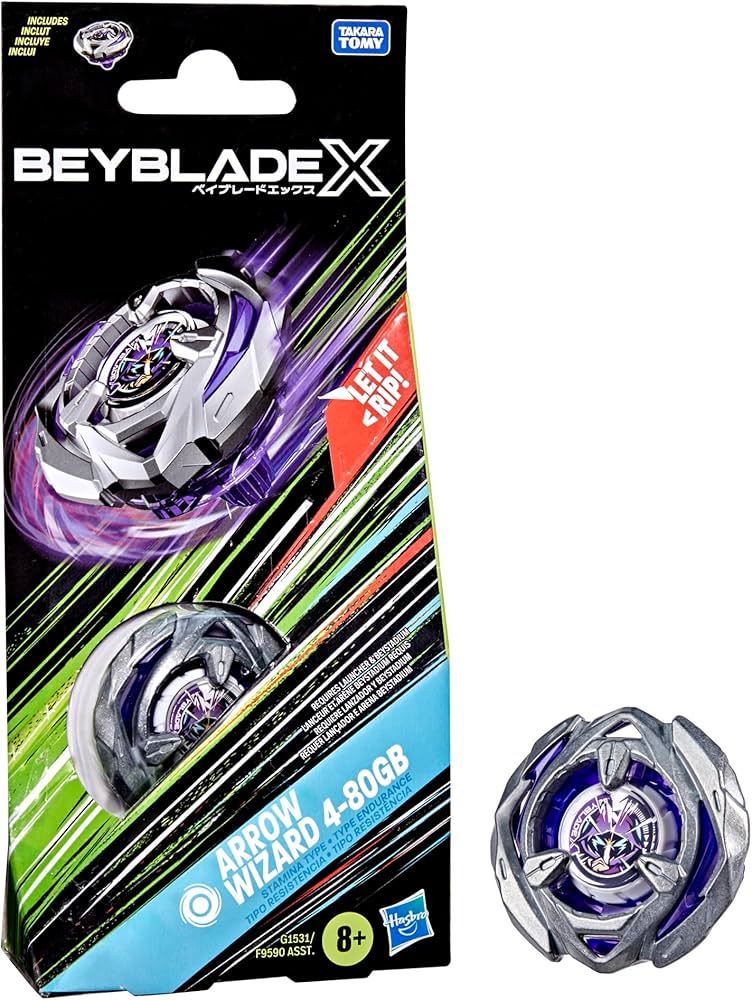 BeyBlade X Booster - Arrow Wizard 4-80GB