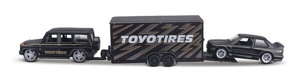 Maisto - Tím pre dizajn prepravníkov, Mercedes Benz G Class + 1988 BMW 3 Series M3, 1:64