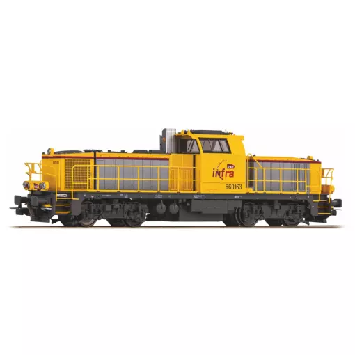 Locomotive diesel BB 60163 - Piko 96493 - SNCF - HO 1/87 - Ep VI - 2R - Analogique