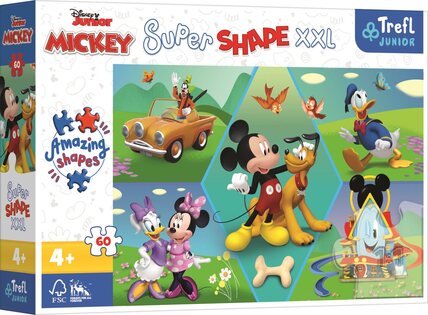 Trefl puzzle Super Shape XXL Topolino