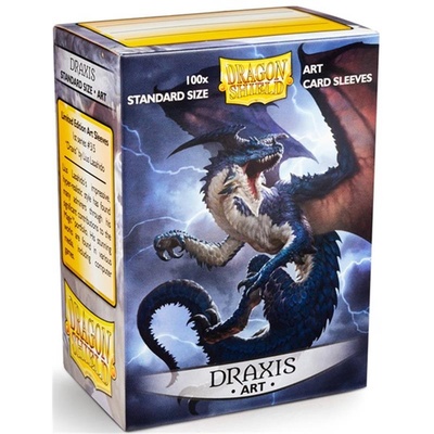 100 Sleeves Dragon Shield Magic STANDARD DRAXIS ART Bustine Protettive