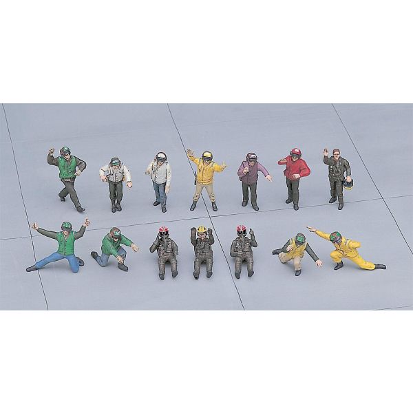 Hasegawa - 1/48 Moderne US-Navy Deckcrew