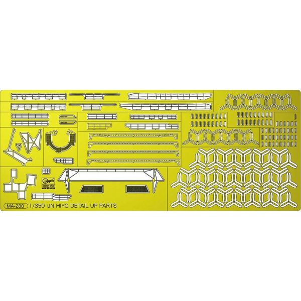 Hasegawa - 1/350 IJN Hiyo Detail Parts