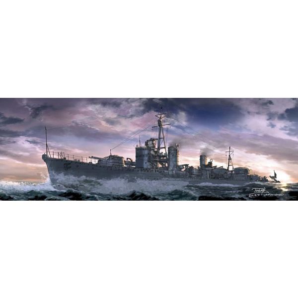 Hasegawa - 1/700 IJN Yugumo, waterline