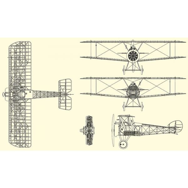 Hasegawa - 1/16 Sopwith Camel F.1