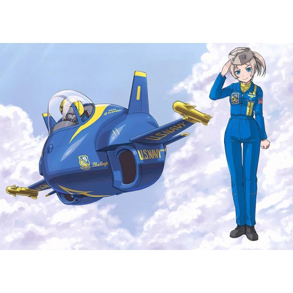 Hasegawa - EGG PLANE F/A-18 Hornet Blue Angels