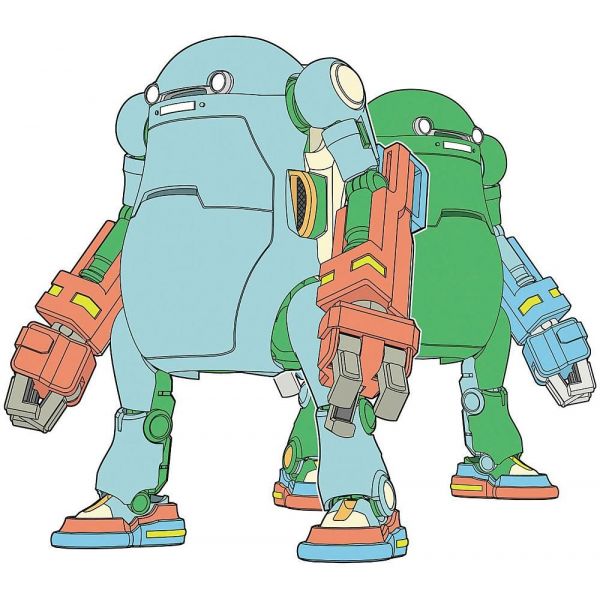 Hasegawa - 1/35 MechatroWeGo, Nr. 6, 2 Bausätze