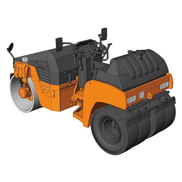 Hasegawa - 1/35 Vibrations-Straßenwalze Hitachi ZC50C5