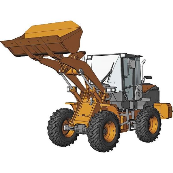 Hasegawa - 1/35 Hitachi Radlader ZW100-6