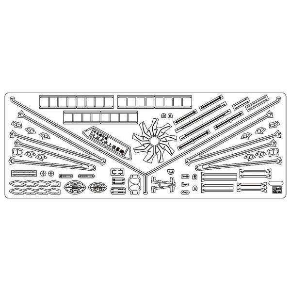 Hasegawa - 1/48 Nakajima E8N1 Type 95, Detail part