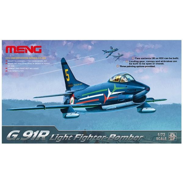 Meng - 1/72 G.91R, Frecce Tricolori