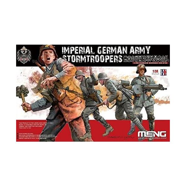 Meng - 1/35 Deutsche Sturmtruppen WWI