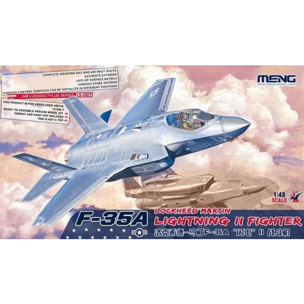 Meng - 1/48 Lockheed Martin F-35A Lightning II