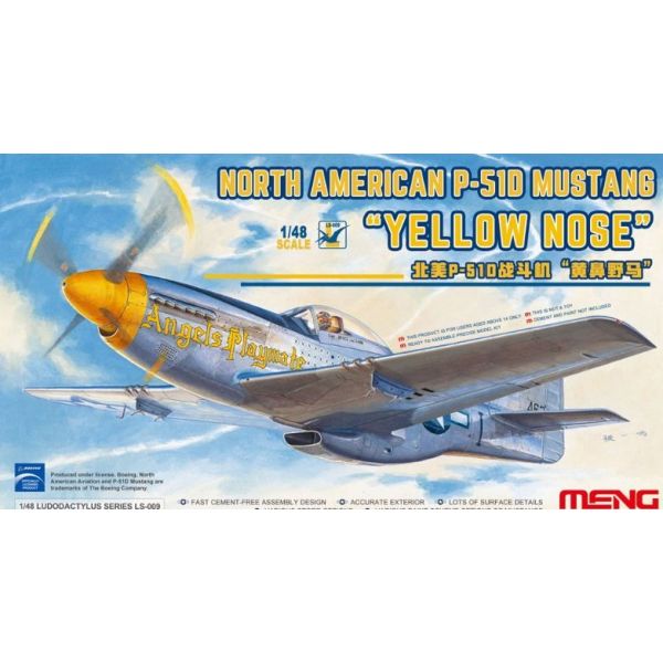Meng - 1/48 P-51D Mustang, Yellow nose