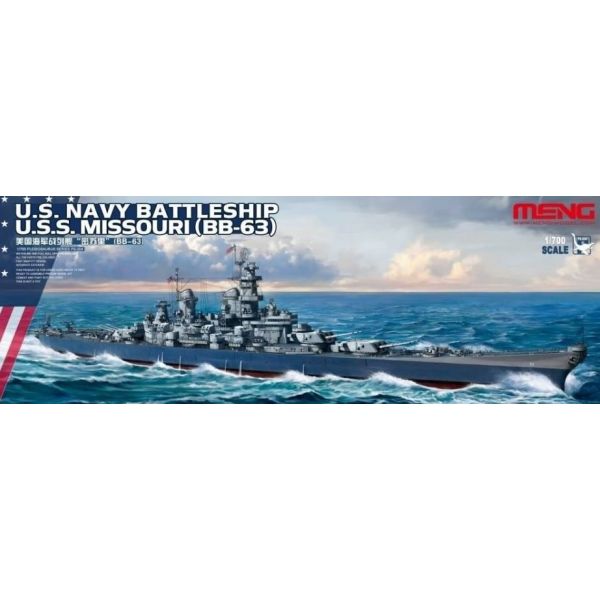 Meng - 1/700 USS BB-63 Missouri