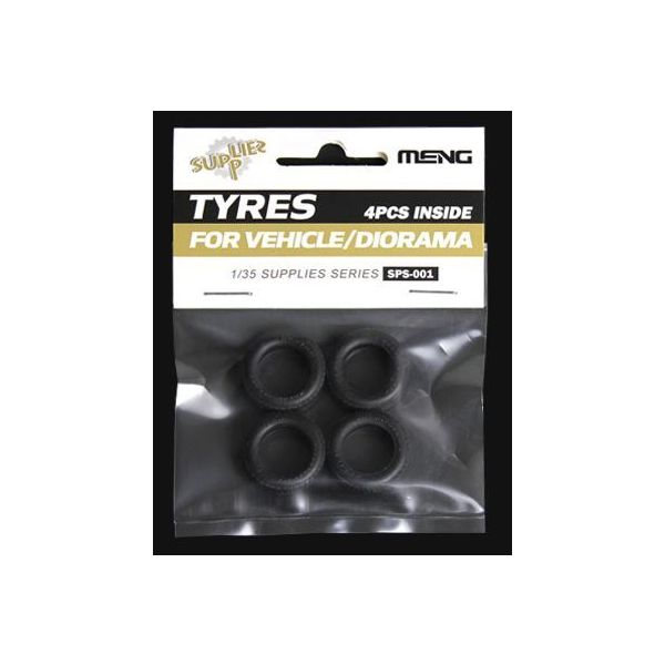 Meng - 1/35 Reifen, 4 Stück