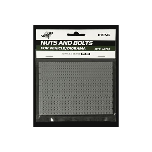 Meng - 1/35 Muttern und Bolzen groß B