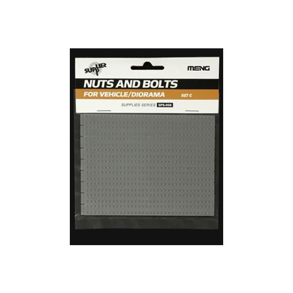 Meng - 1/35 Muttern und Bolzen C