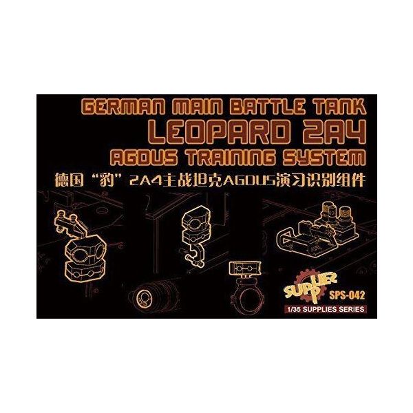 Meng - 1/35 Leopard 2A4, AGDUS System, Resin