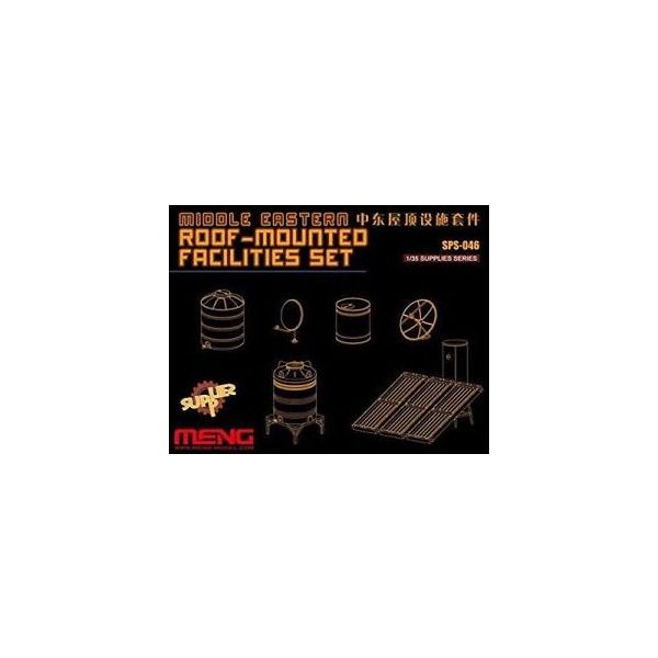 Meng - 1/35 Mittlerer Osten, Dachausschmückung, Resin