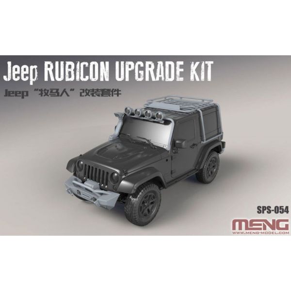 Meng - 1/24 Jeep Wrangler Rubicon, Upgrade-Kit