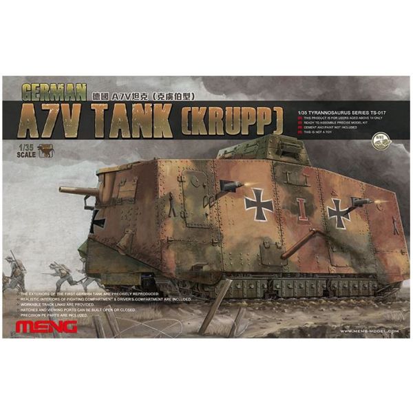 Meng - 1/35 A7C, Krupp