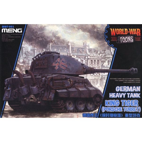 Meng - Königstiger, Porsche-Turm