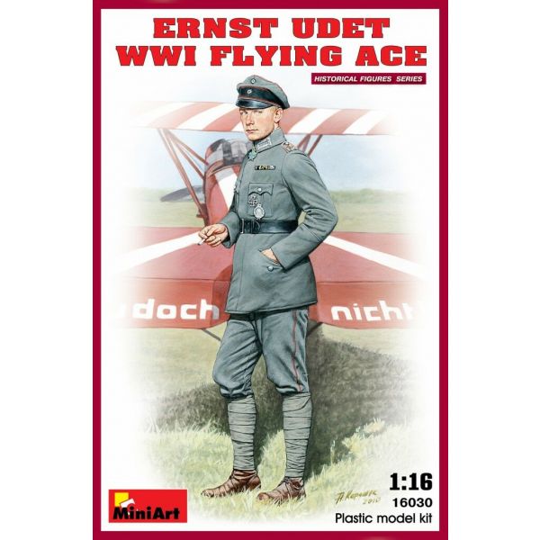 Miniart - Ernst Udet. Ww1 Flying Ace (Min16030)