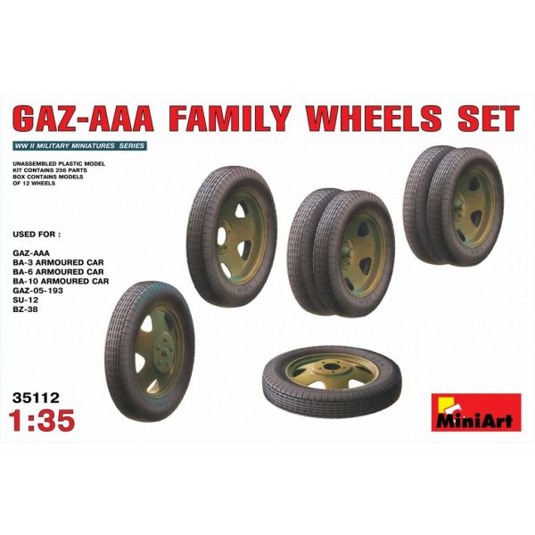 Customers-306-Images-Products-min35112.jpg Miniart - Gaz – Aaa Family Wheels Set (Min35112)