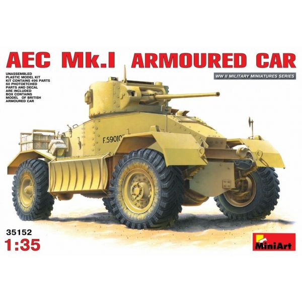 Miniart - Aec Mk 1 Armoured Car (Min35152)