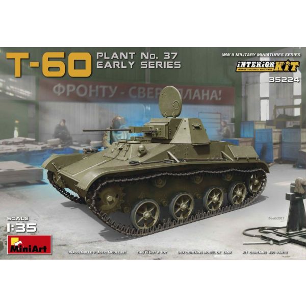 Miniart - T-60 Plant No.37 Early Series. Interior Kit (Min35224)