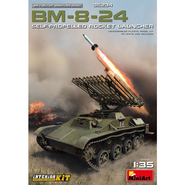 Miniart - Bm-8-24 Self-propelled Rocket Launcher (Min35234)