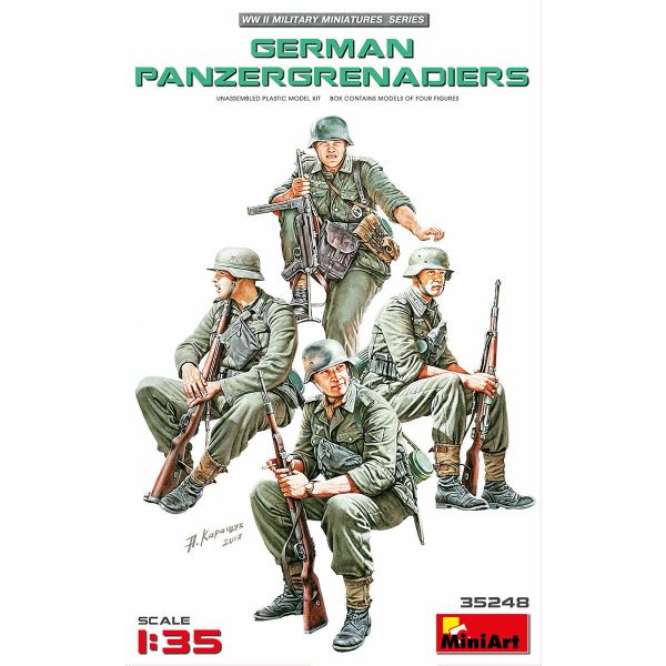Miniart - German Panzergrenadiers (Min35248)