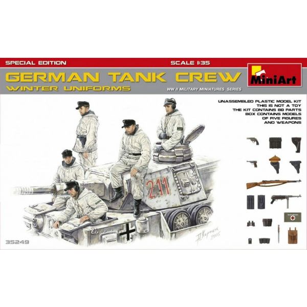 Miniart - German Tank Crew Winter Uniforms. S.e. (Min35249)