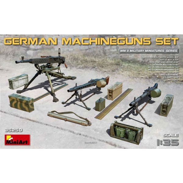 Miniart - German Machineguns Set (Min35250)