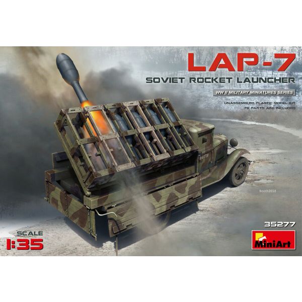 Miniart - Soviet Rocket Launcher Lap-7 (Min35277)