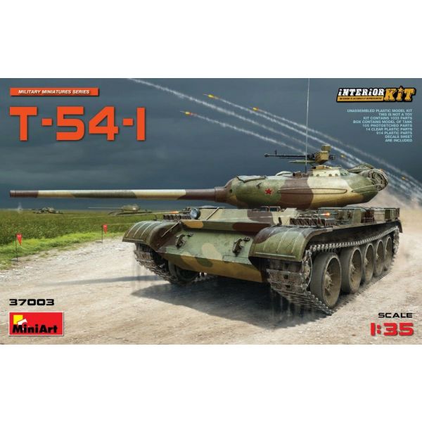 Miniart - T-54-1 Soviet Medium Tank Interior Kit (Min37003)