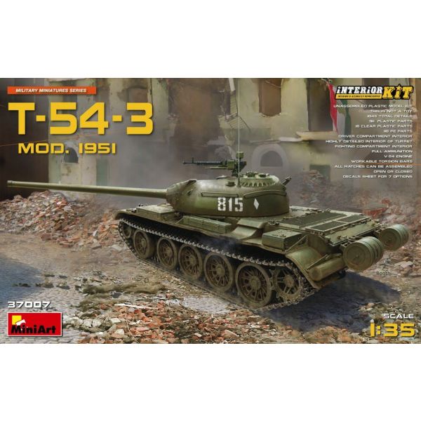 Miniart - T-54-3 Mod. 1951 Interior Kit (Min37007)