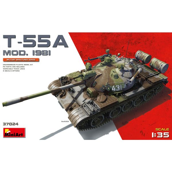 Miniart - T-55a Mod.1981 (Min37024)