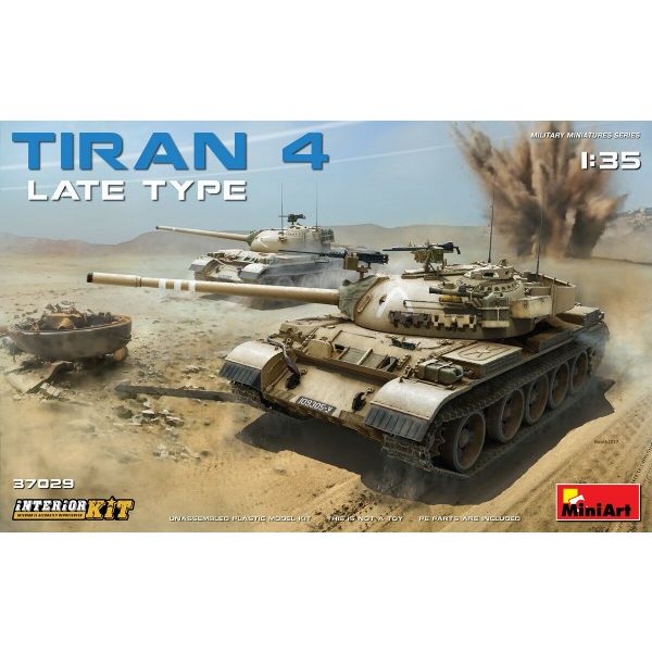Miniart - Tiran 4 Late Type. Interior Kit (Min37029)