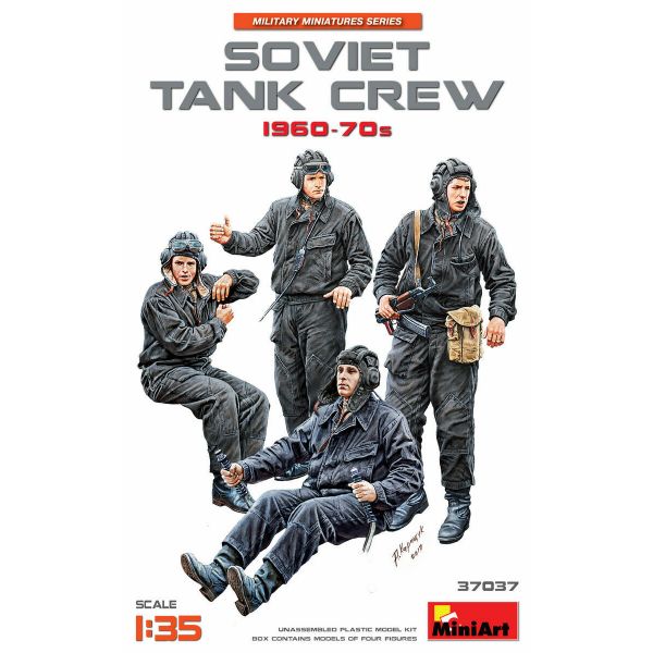 Miniart - Soviet Tank Crew 1960-70s (Min37037)