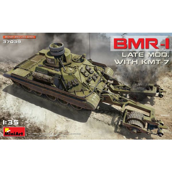 Miniart - Bmr-1 Late Mod. With Kmt-7 (Min37039)