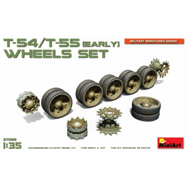 Miniart - T-54/t-55 Early Wheels Set (Min37056)